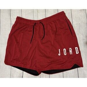 Air Jordan Jumpman23 Men's Training Shorts Red Standard Fit Size 2XL Preowned